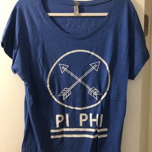 Pi beta phi sorority tshirt
